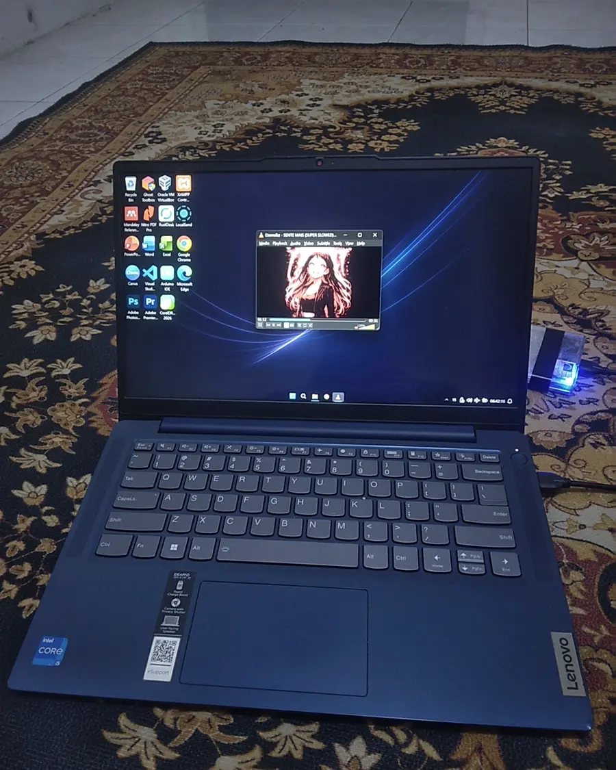 Laptop pelanggan yang selesai diservis di Skyvee Tech